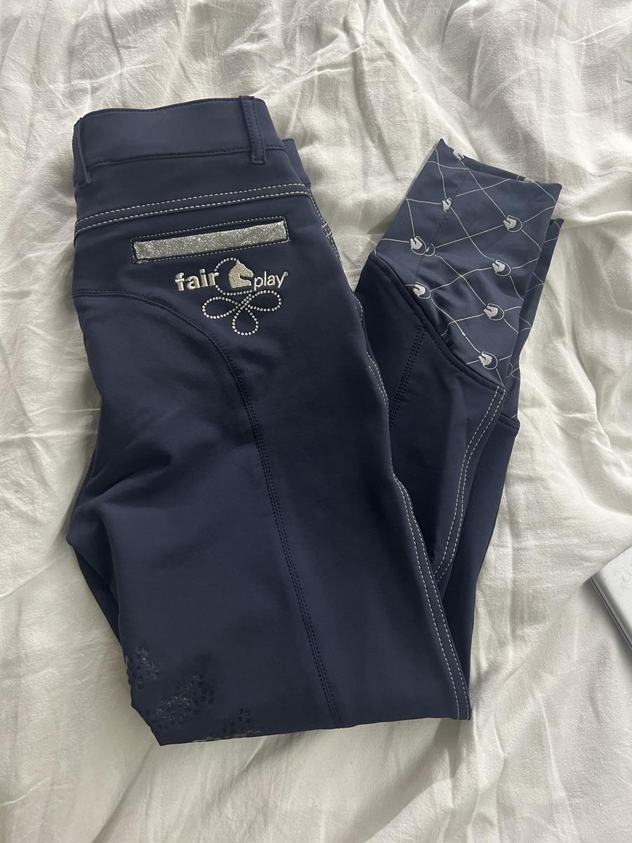 pantalon d’équitation bleu marine neuf