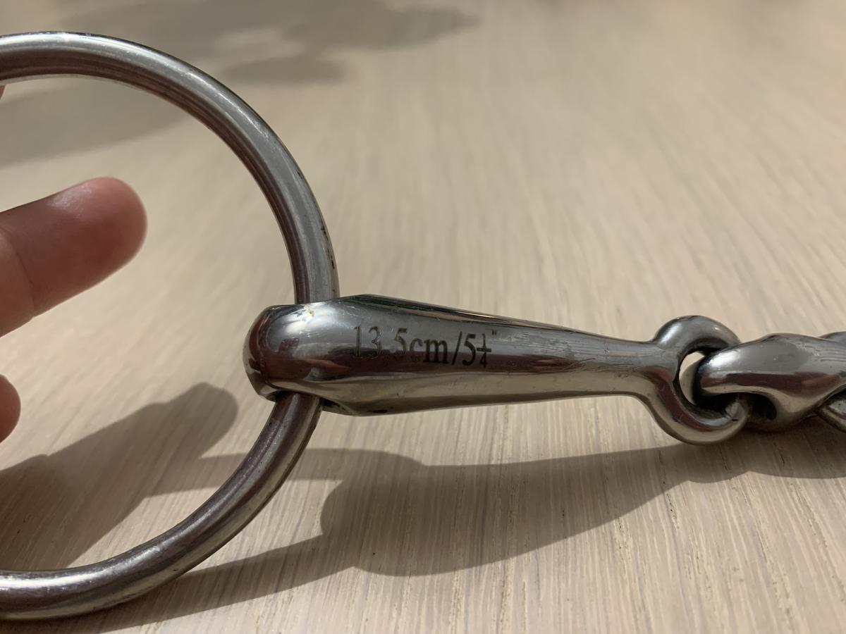 Mors double brisure -135 cm