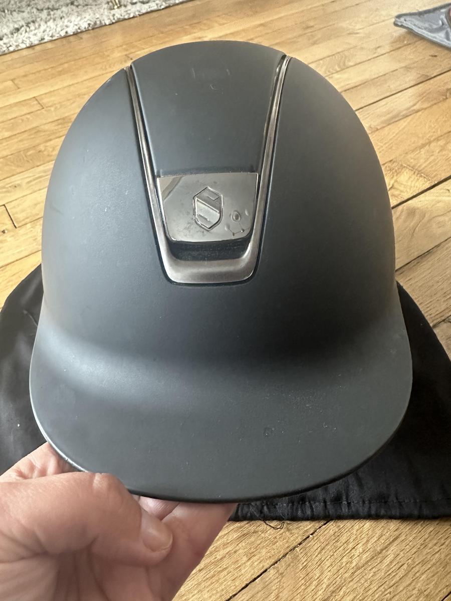 Bombe SAMSHIELD noire mate coque M 58cm