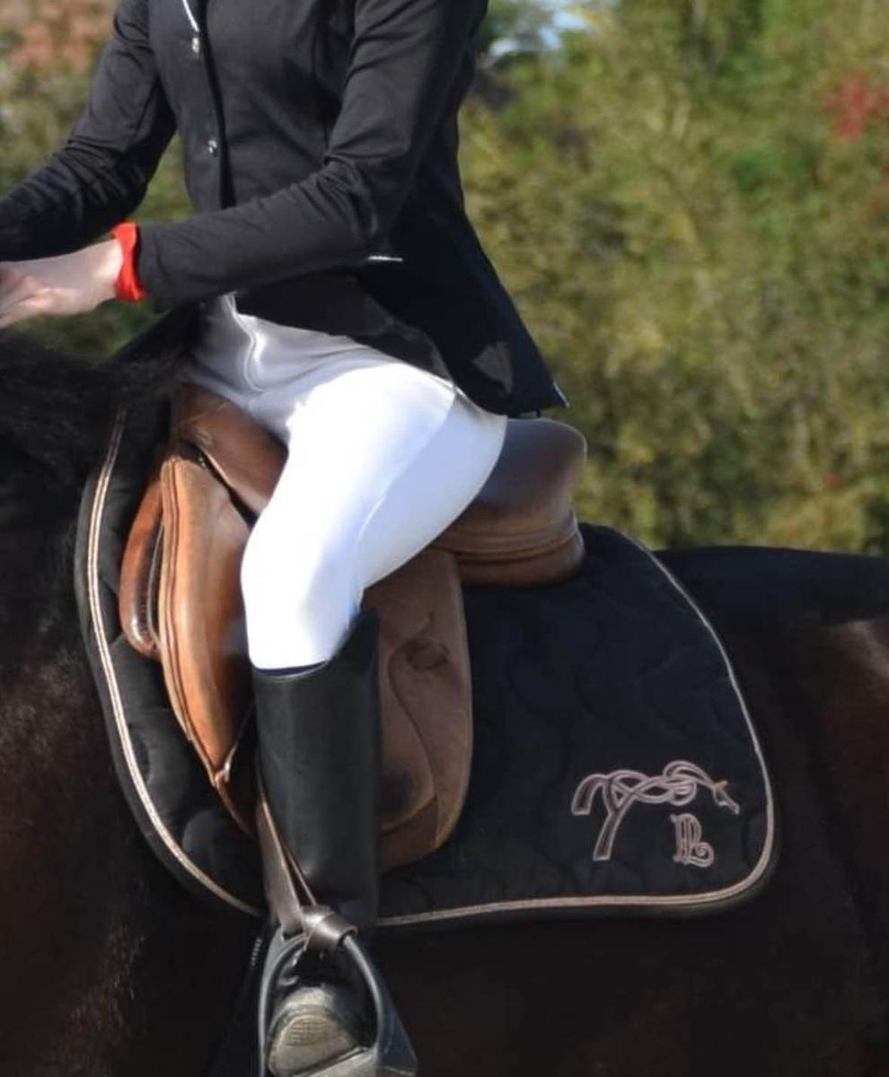 tapis penelope noir / rose gold