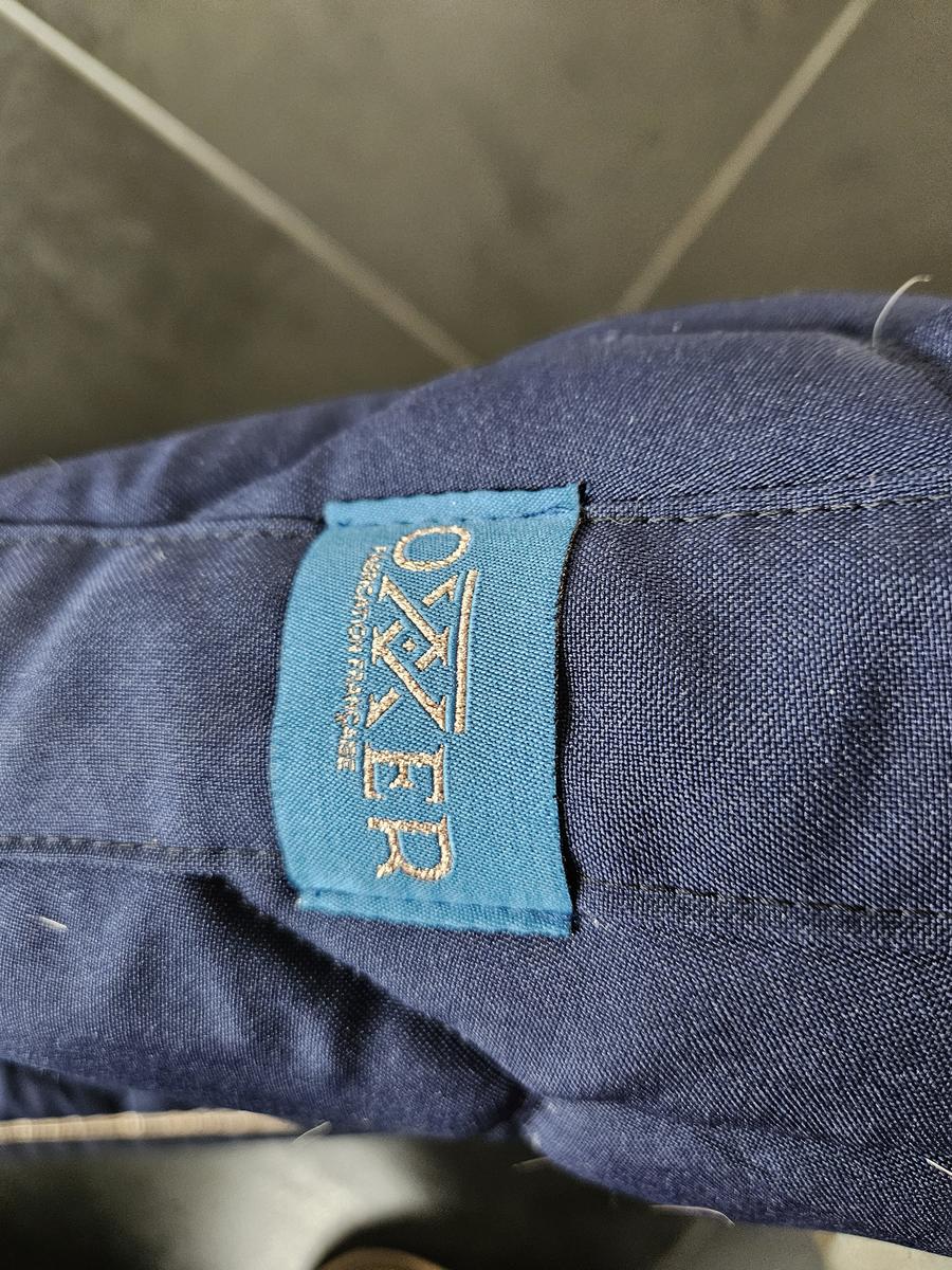 Tapis oxxer bleu marine, rose gold