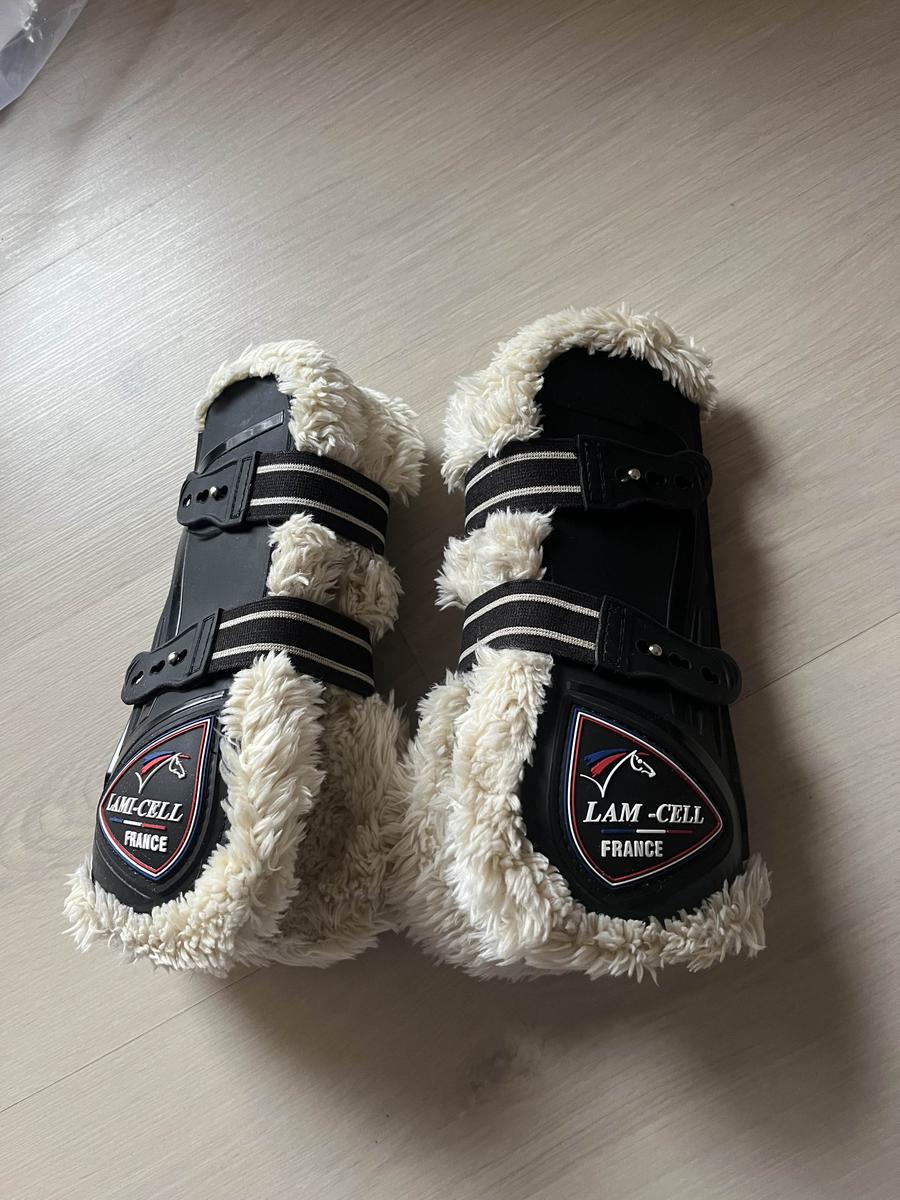 ensemble guêtres et protège boulet mouton série FFE Lamicell