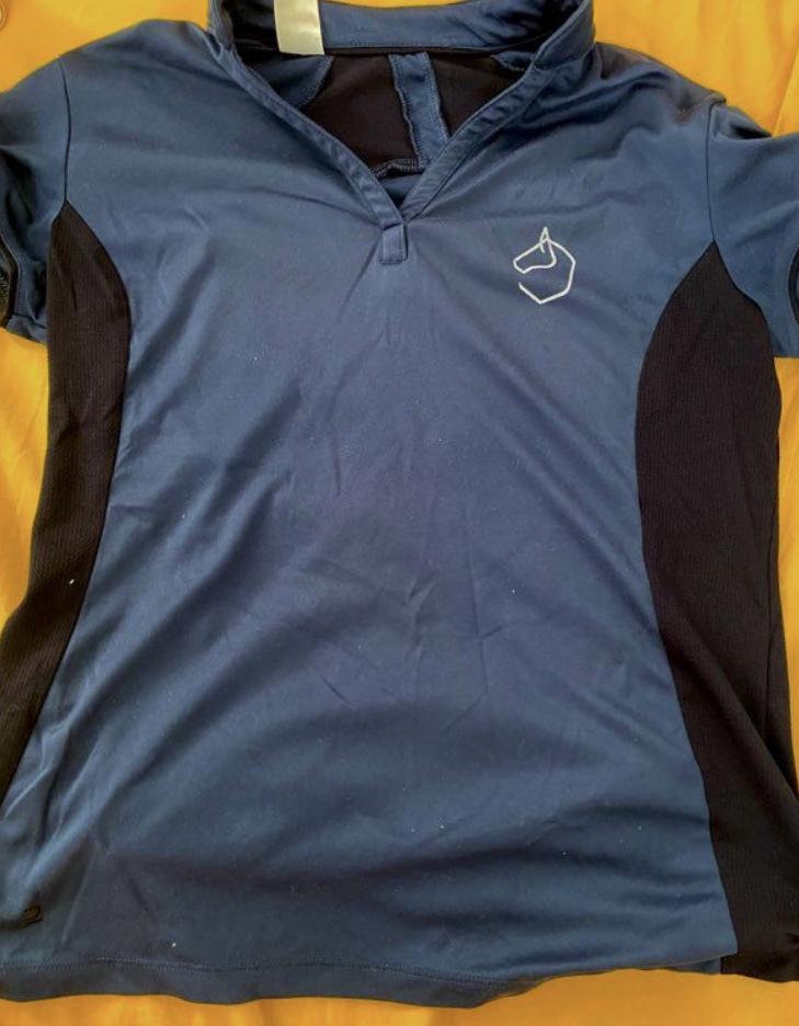 T-shirt fouganza bleu marine