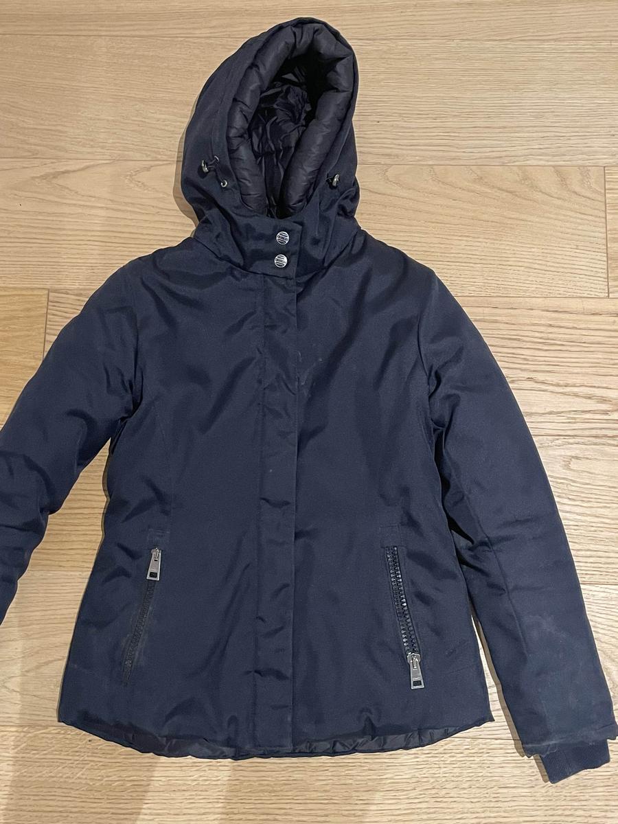 Doudoune Animo bleu marine (extérieur imperméable)